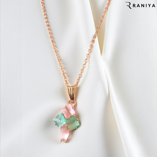 Raniya Radial Pendent Sterling Chain