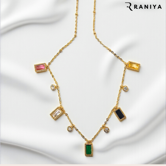 Raniya Rainbow Mia Necklace