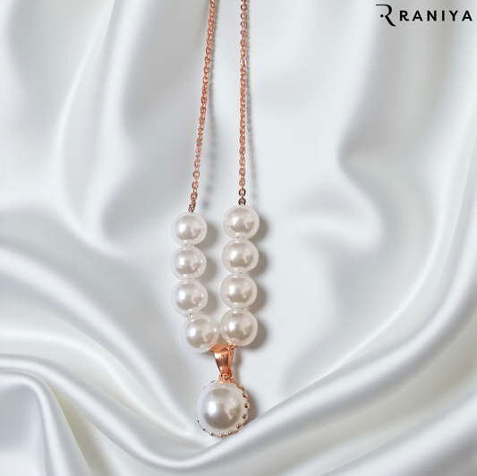 Pearl Pendent silver Sterling Chain