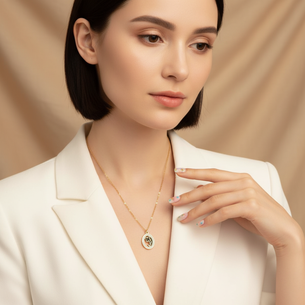 Raniya Oval Shine Chain