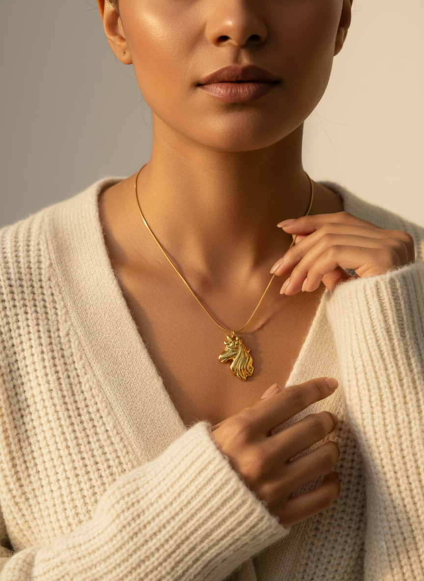 Majestic Horse Necklace