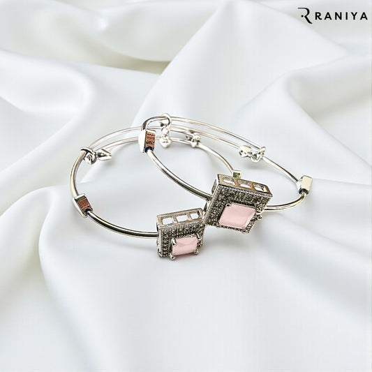 Vita Bella Silver Braclet For Womens & Girls